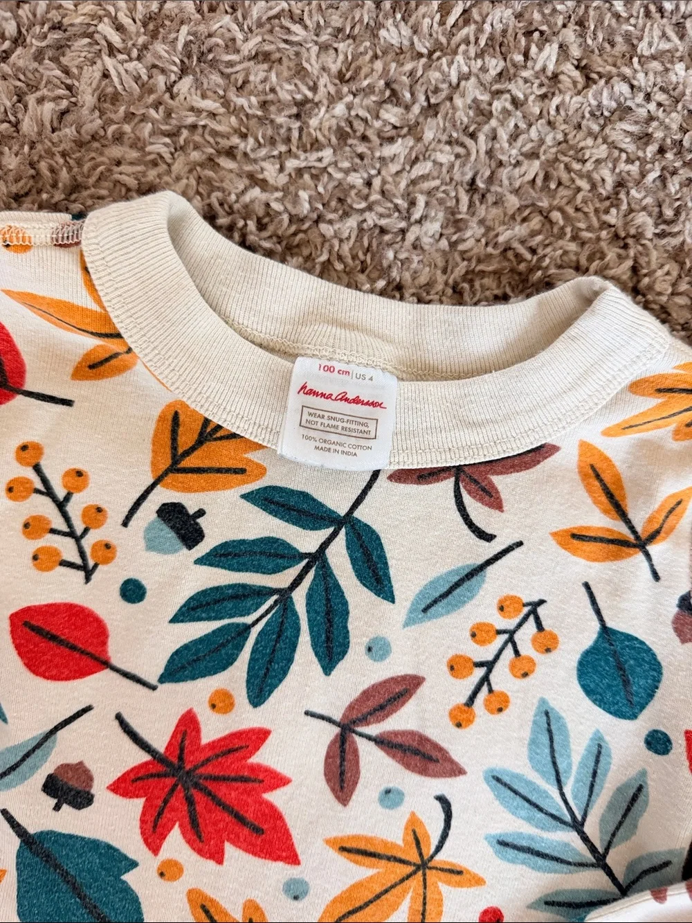 Hanna Andersson Pajama Set lot of 2 size 4